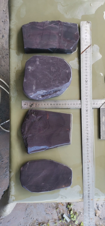 【端砚】原石料不用千数不用百数几十元也能玩...