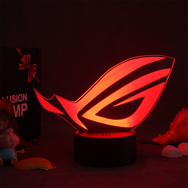 玩家国度ROG LOGO小夜灯周边装饰灯