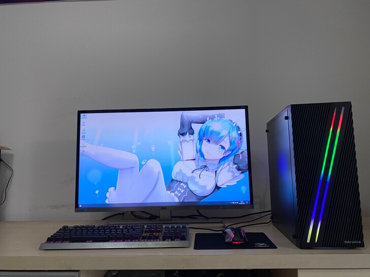 自用二手电脑台式吃鸡整机主机全套组装机
