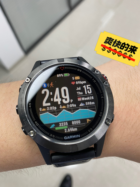 GARMIN佳明Fenix5中文普通版运动...