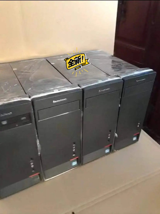 台式联想电脑品牌酷睿四核i3i5组装机全套...