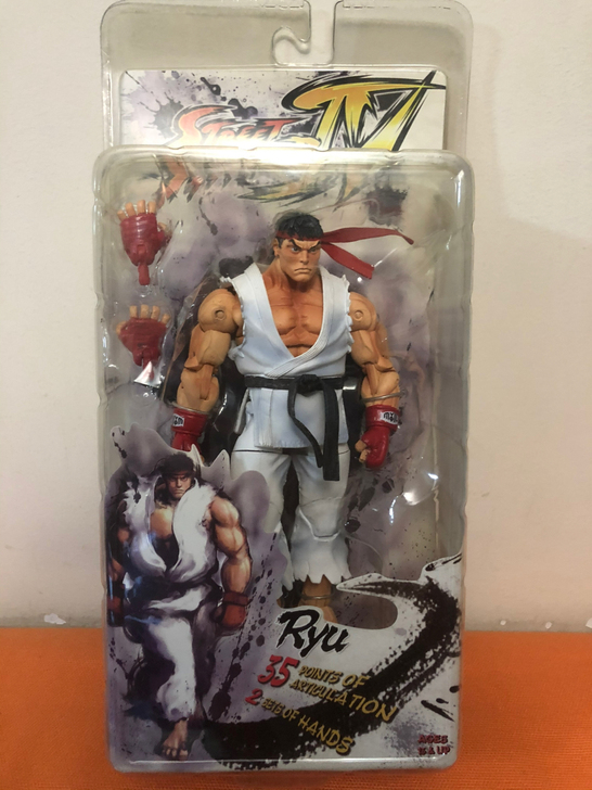 已拆 未展示 正版初版 Neca 街霸  ...
