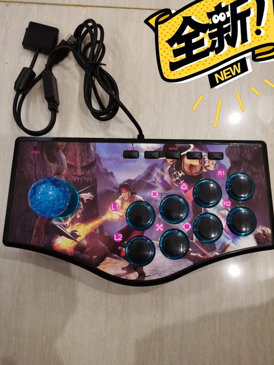 电脑街机摇杆usb无延迟ps2/ps3悟饭...