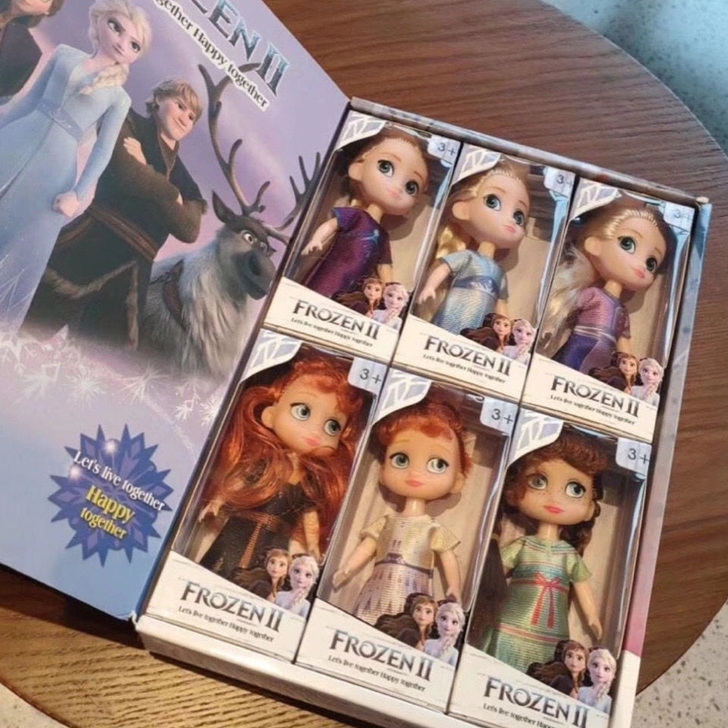 【礼盒装】冰雪公主奇缘儿童迪士尼系列套盒6...