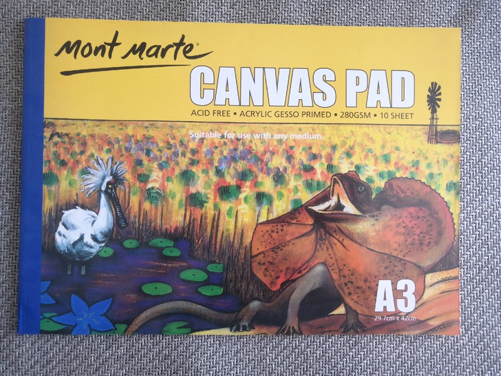 正品全新Mont Marte蒙马特油画布A...