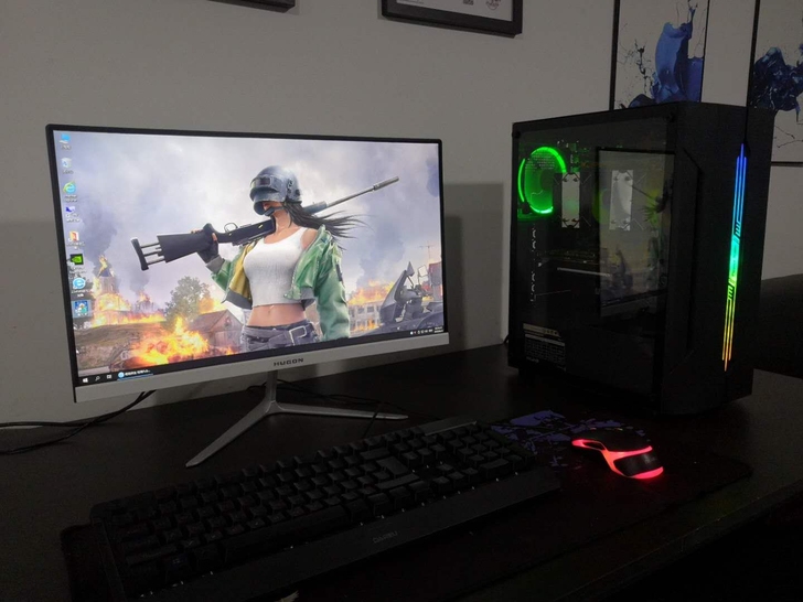 电脑主机 台式62万36核图形渲染游戏多开...