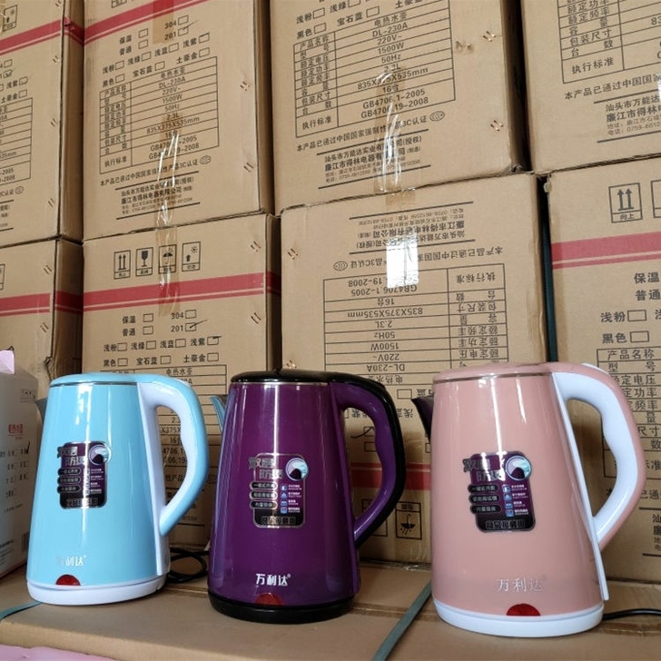 全新包邮电热水壶防烫不锈钢开水壶快速壶自动...