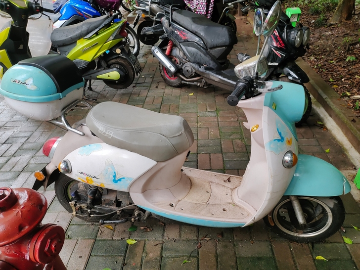 闲置48V爱玛电瓶车，之前买来送娃儿上学的...