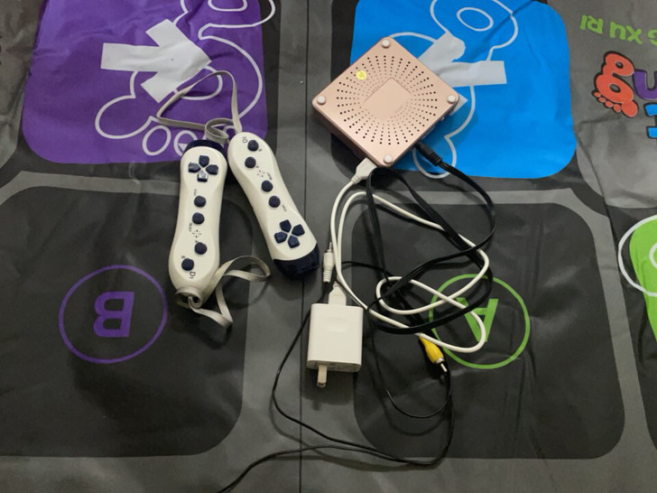 舞霸王无线跳舞毯双人电视跳舞机家用体感手舞...