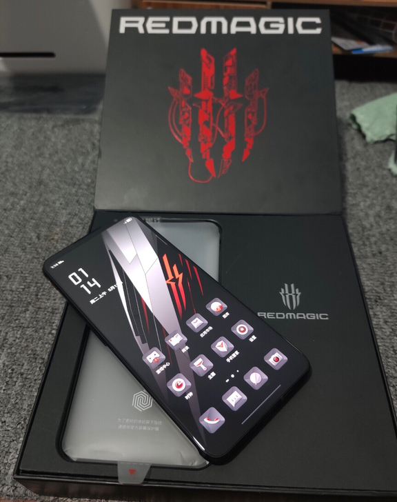 努比亚红魔游戏6 8+128GB 黑色  ...