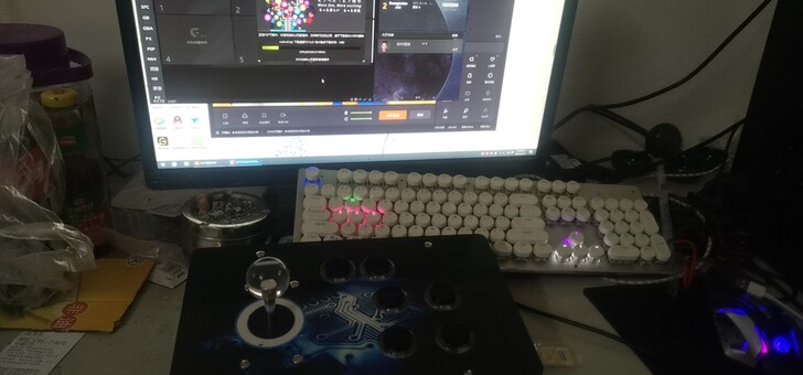 无延时街机摇杆 格斗 游戏摇杆 手柄 手机...