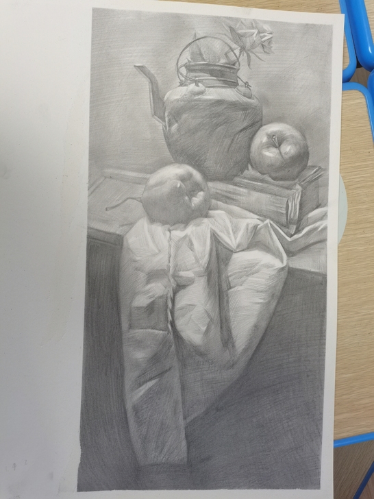 素描手绘稿，铅笔画。8开50，4开100。...