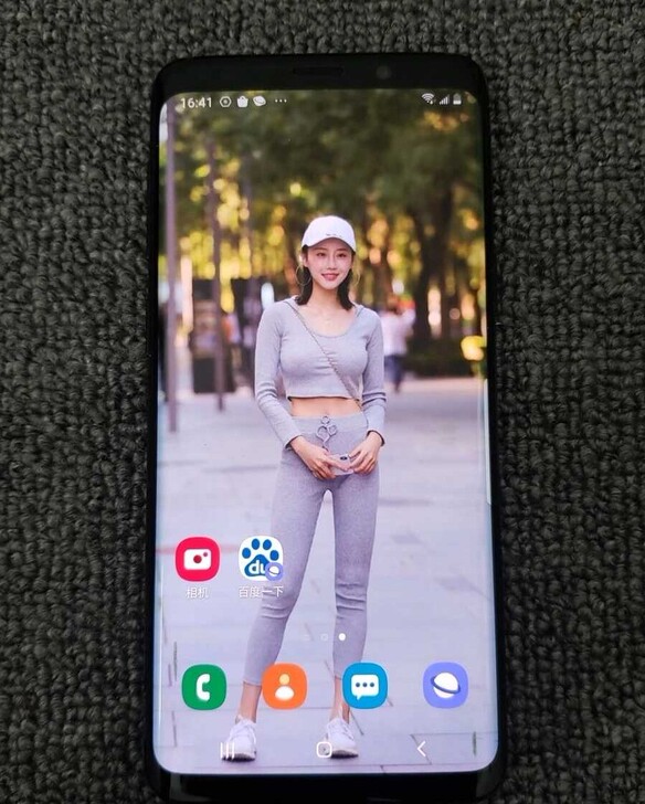 三星s9曲屏手机，正常使用，原装正品无拆无...