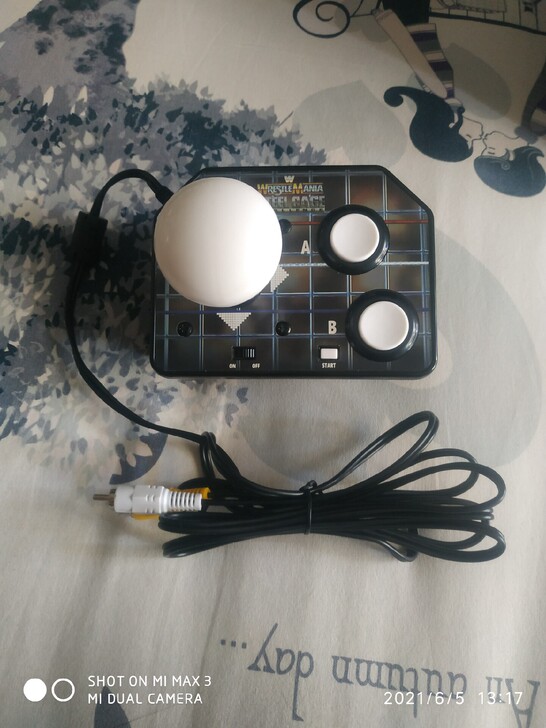 摇杆游戏机，可用，就一个游戏，WWE粉丝可...