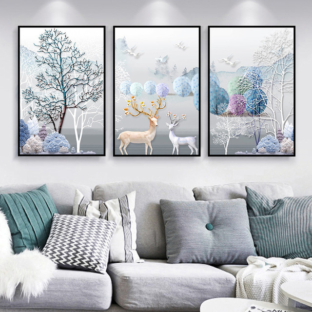 皇银元素 现代装饰画