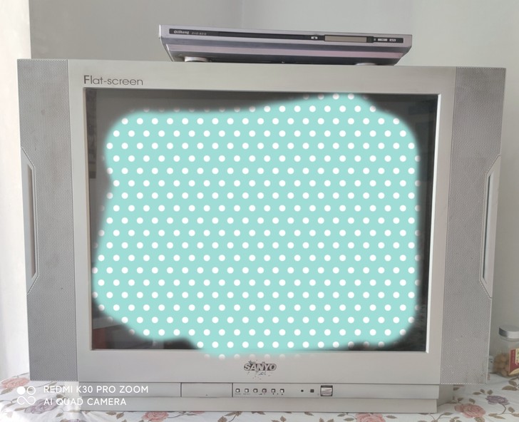 日本sanyo老式29寸电视机