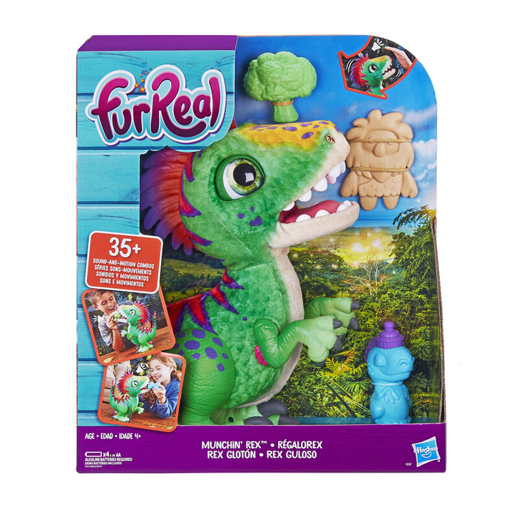 孩之宝恐龙FurReal电子宠物朋友神奇恐...