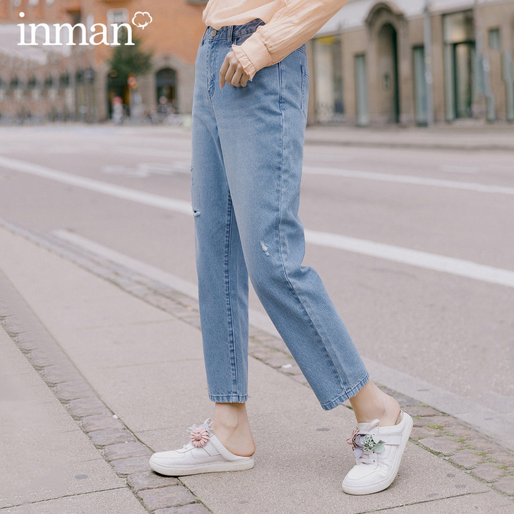 INMAN/茵曼 牛仔裤