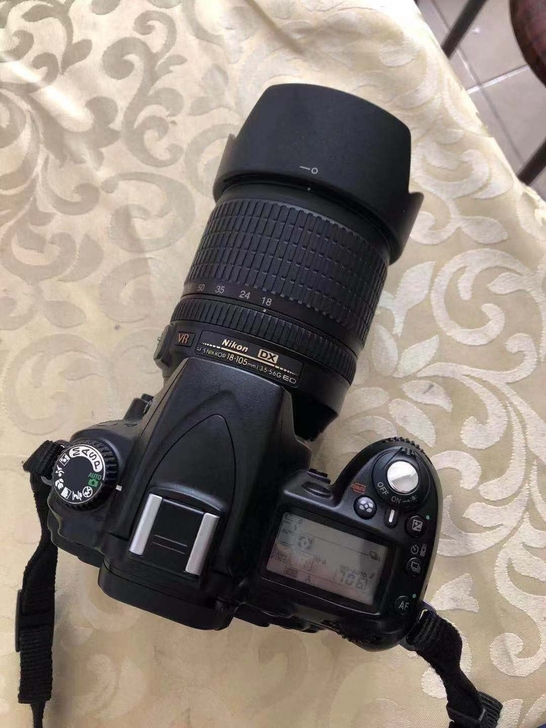 尼康D90带18~105Vr防抖镜头 还能...