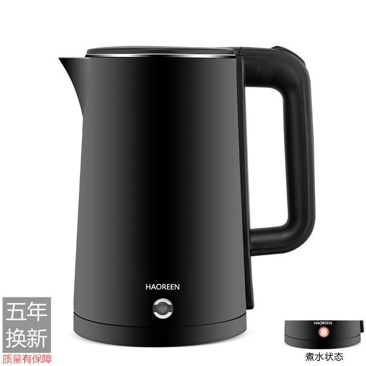电热烧水壶不锈钢家用快烧壶烧开开水壶烧水器...
