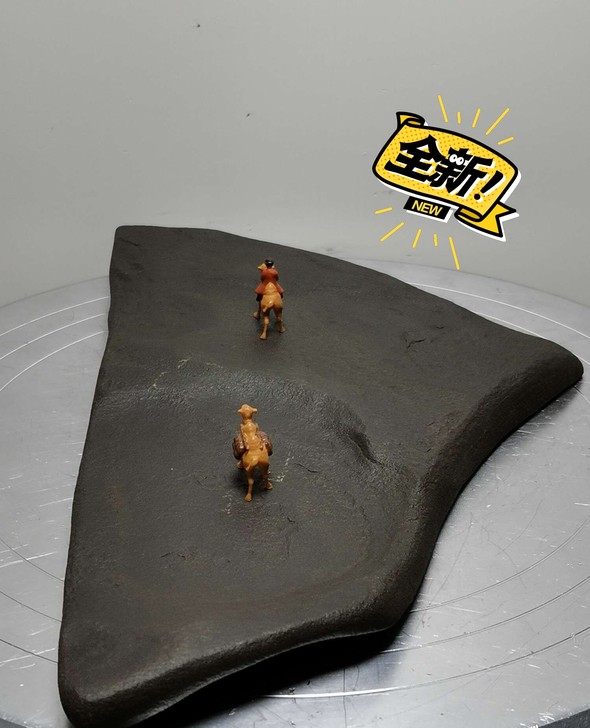 戈壁泥石摆台