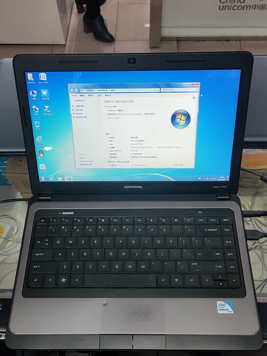 HP CQ43笔记本双核T3500  4+...