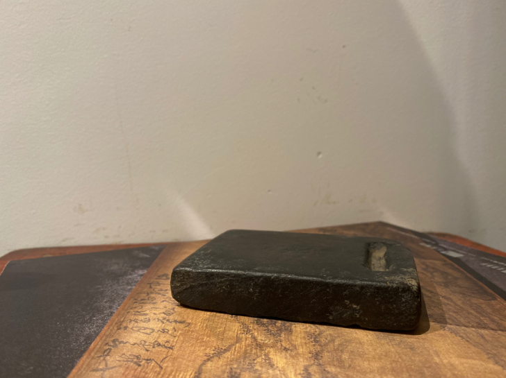 闽南青石砚老物件文房四宝