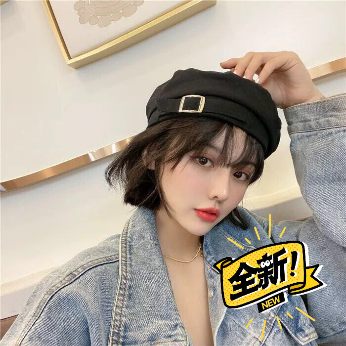 方扣贝雷帽 全新