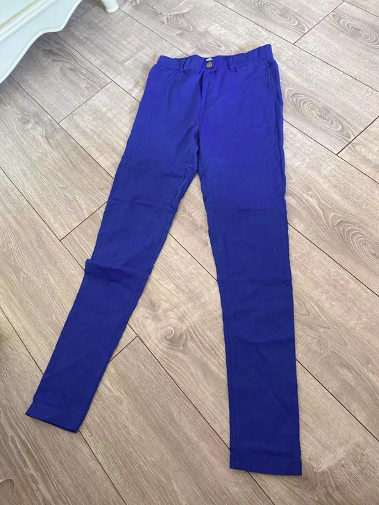 女装，女裤，蓝色裤子，薄款#之前摄影影楼不...