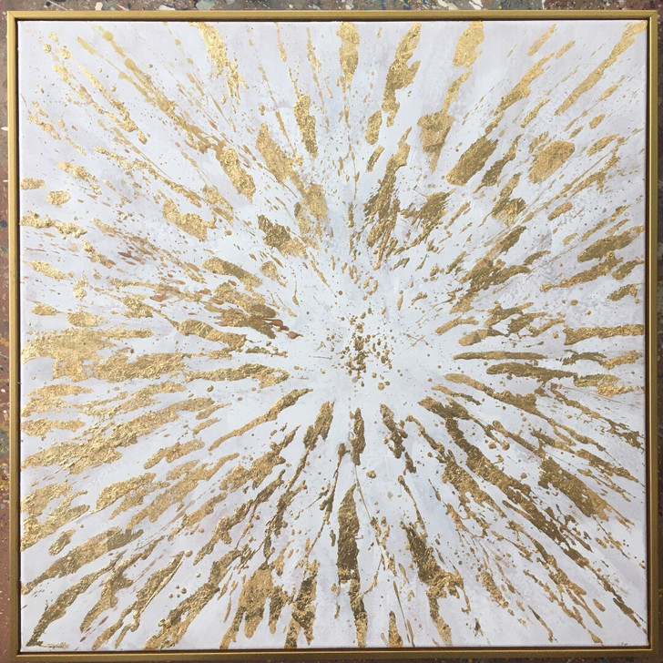 现代轻奢抽象装饰画 画芯材质：油画布 图案...