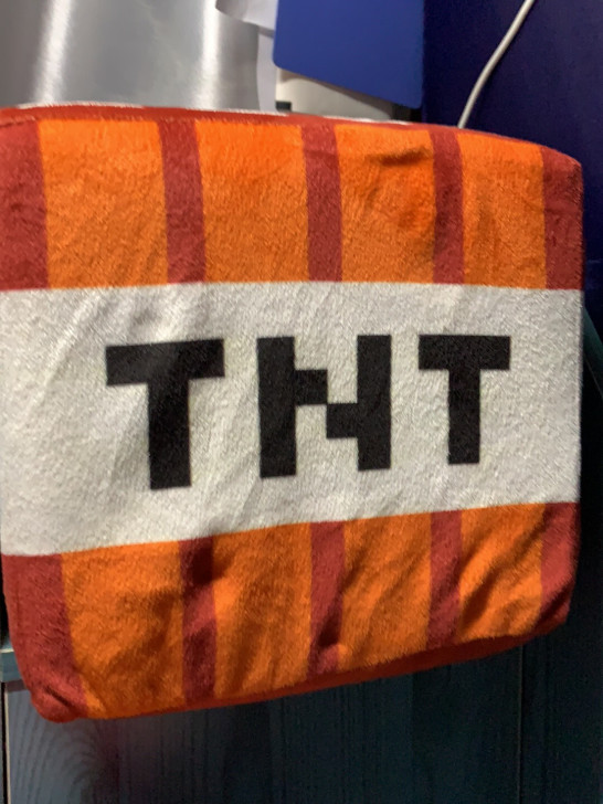 我的世界周边 tnt方形抱枕