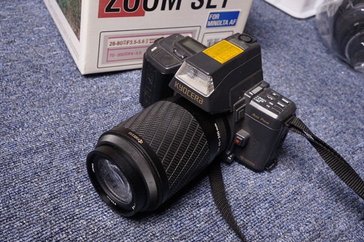 京瓷230-af/单反照相机镜头/转接数码...