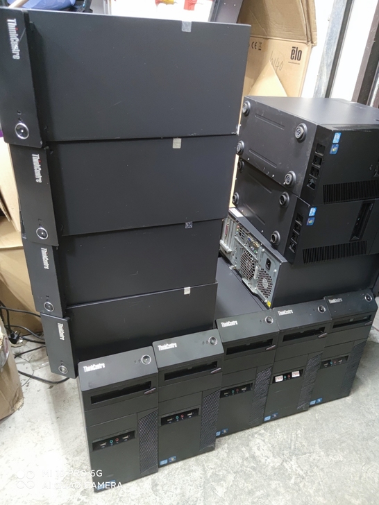 联想m6500t主机,95新台式办公电脑主...