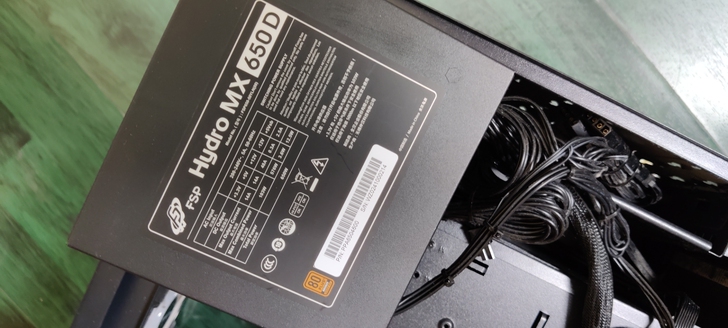 全汉 mx650d 铜牌电源 全模组 ...