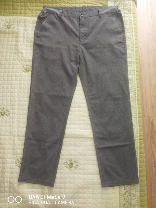 韩版男浅灰色裤,春夏季节可穿,38码,做工...