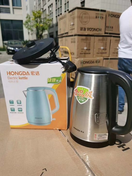 电热水壶  功率1500w  体积1.8升...