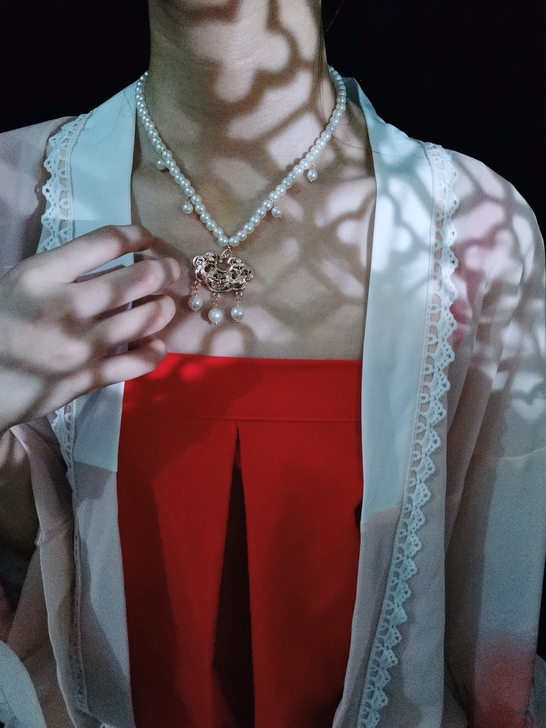 汉服珍珠璎珞