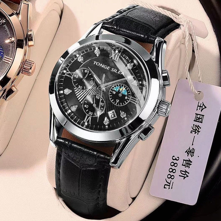 【全新瑞士表】商场撤柜瑞士新款高档名牌男士...