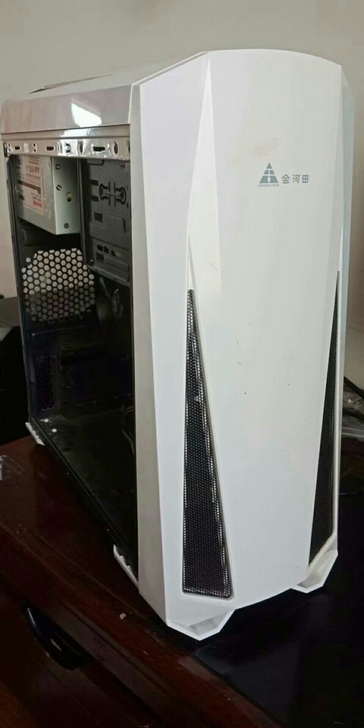 办公台式电脑主机g540 4g 120g固...