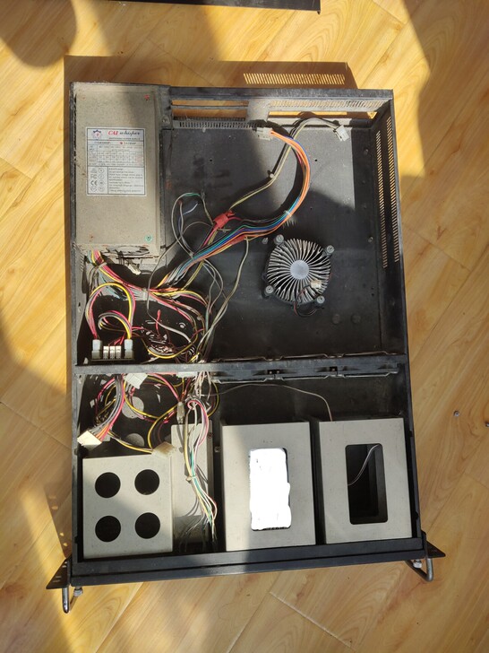 1U机箱电源风扇电脑机箱服务器机箱电源硬盘...