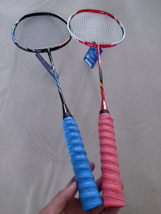闲置个人一手尤尼克斯羽毛球拍双拍超轻全碳素...