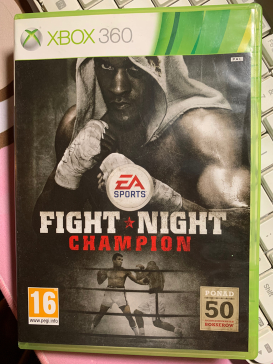 xbox360拳击之夜冠军全区英文兼容xb...