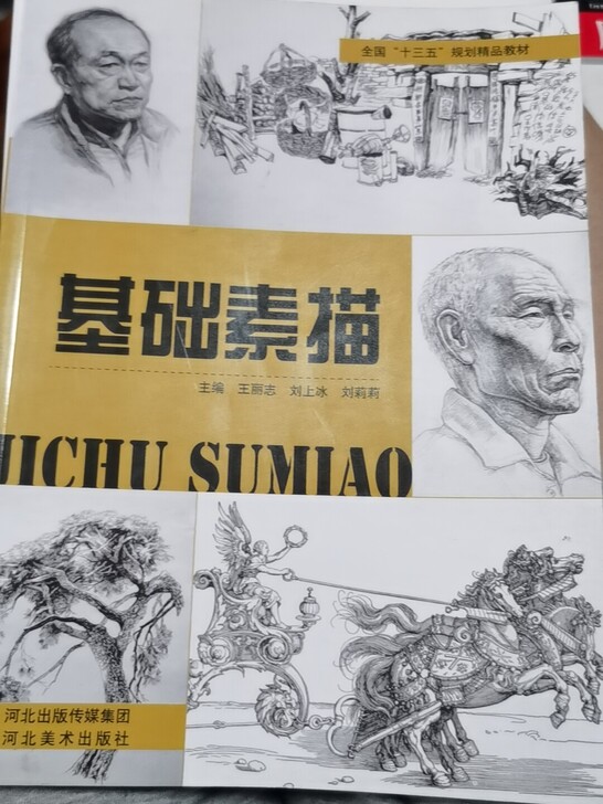 全新美术书毕业书带不走《基础素描》主编王丽...