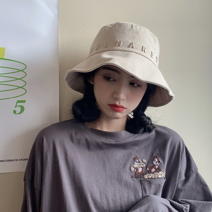 韩版渔夫帽子女春夏出游网红款ins遮阳太阳...