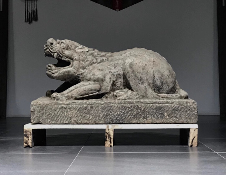 【青石 大神兽】长81宽43高45   皮...