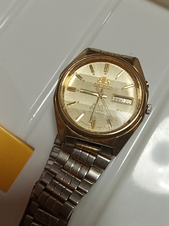 西铁城双狮男士，自动机械表.21钻4694...