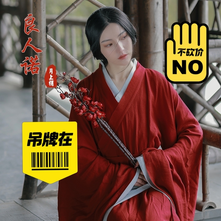 月上梢良人诺 魏晋风汉服 s码
