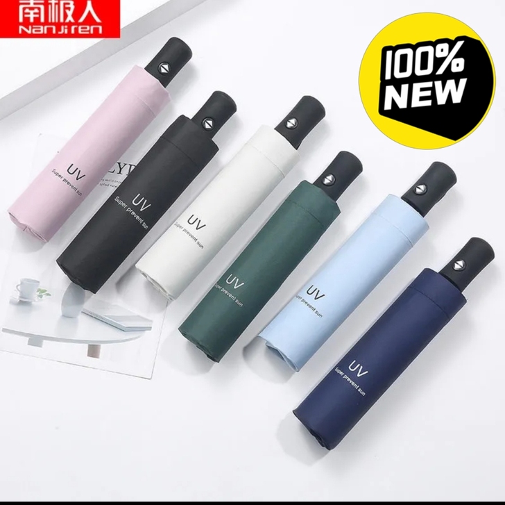 南极人折叠全自动雨伞女学生韩版晴雨两用防晒...