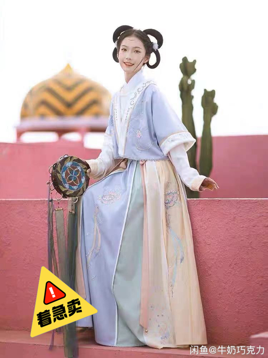 【大全套】汉尚华莲燕飞回眸汉服女秋冬唐制褙...