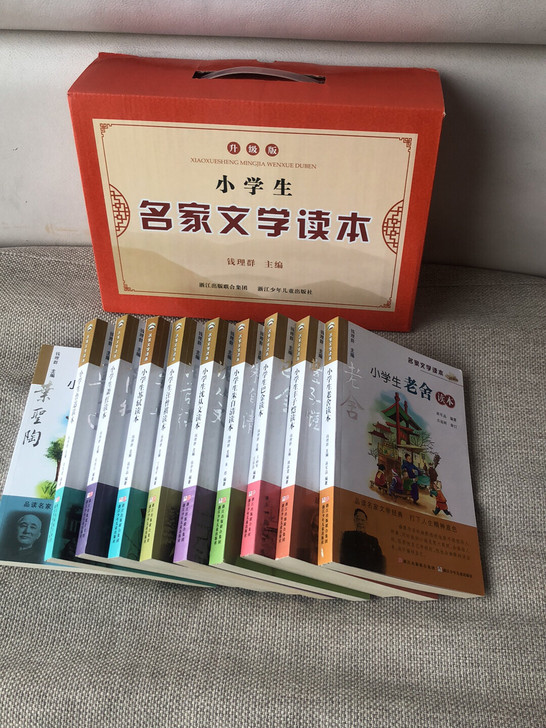 小学生名家文学读本升级版共10册礼盒装